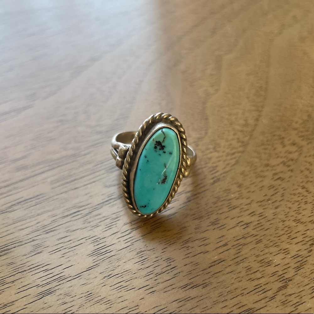 Child of wild turquoise ring